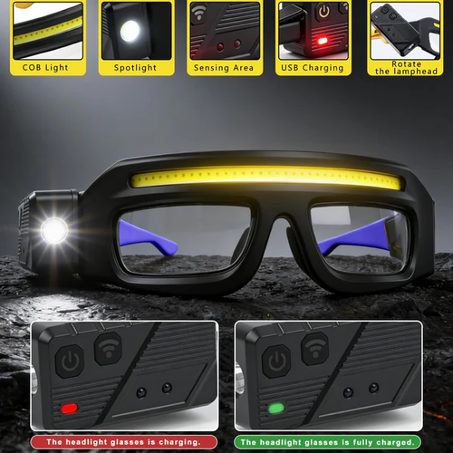 Brikolux — Lunettes LED Rechargeables