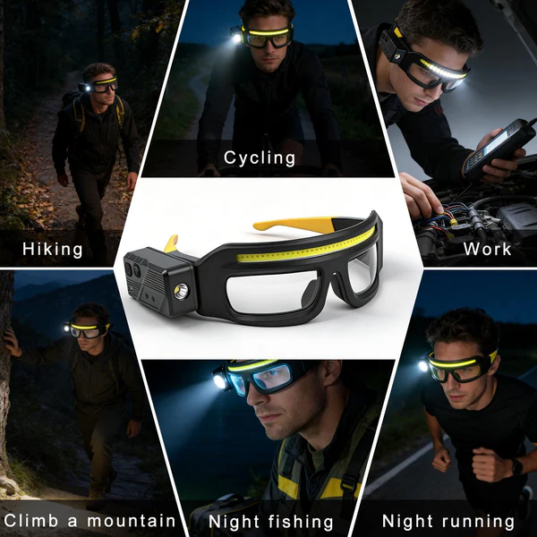 Brikolux — Lunettes LED Rechargeables