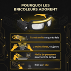 Brikolux — La Lampe qui Suit ton Regard
